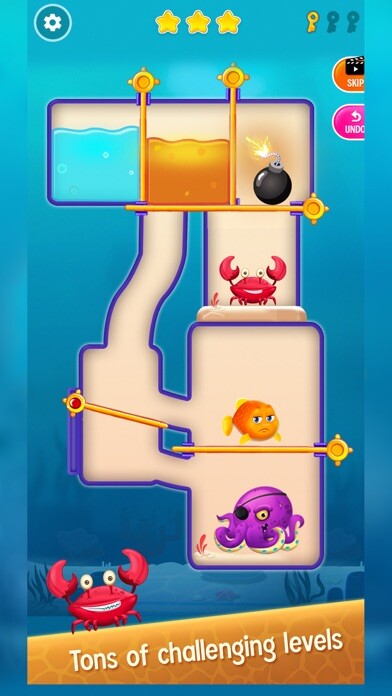 Emulate iPhone app Save The Fish: Rescue Pull Pin using MyAndroid Emulate iPhone app Save The Fish: Rescue Pull Pin using MyAndroid