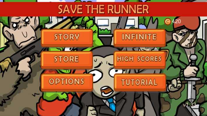 Emulate Android APK Save The Runner