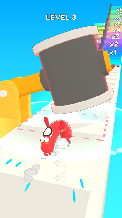 Emulate iPhone app Save The Sausage using MyAndroid