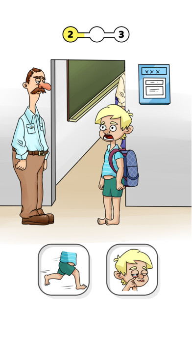 Emulate iPhone app Save The School Kid using MyAndroid