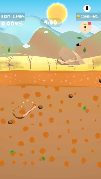 Emulate iPhone app Save The Soil Game using MyAndroid
