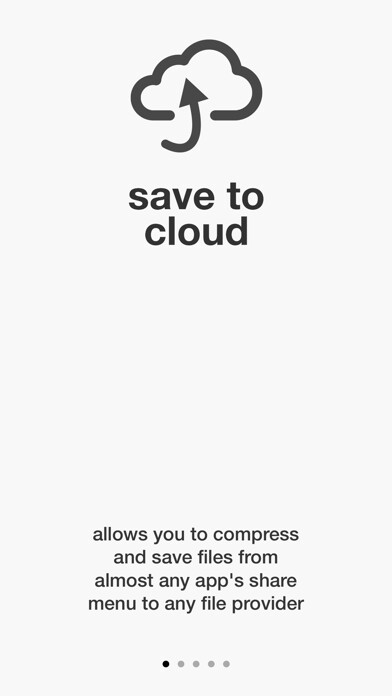 Emulate iPhone app Save to Cloud - zip & save using MyAndroid