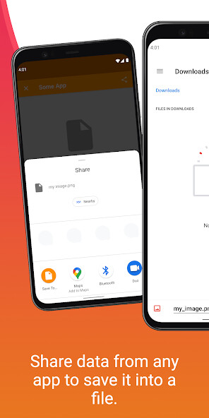 Run android online APK Save To… - Share into a file from MyAndroid or emulate Save To… - Share into a file using MyAndroid