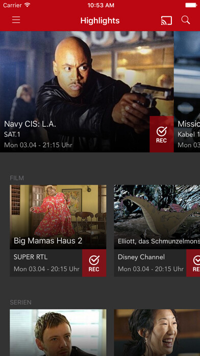 Emulate iPhone app Save.TV – Videorekorder using MyAndroid Emulate iPhone app Save.TV – Videorekorder using MyAndroid