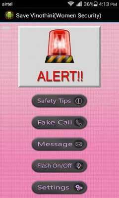 Emulate Android APK Save Vinodhini -Women Security