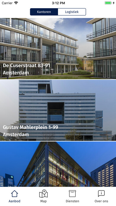 Emulate iPhone app Savills Nederland using MyAndroid