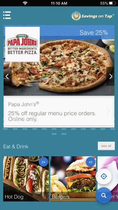Emulate iPhone app Savings on Tap using MyAndroid Emulate iPhone app Savings on Tap using MyAndroid