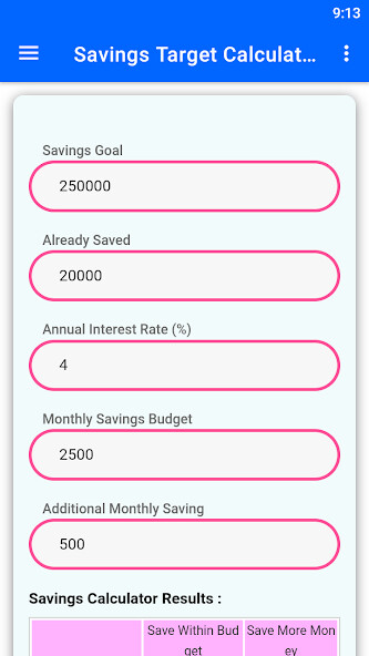 Run android online APK Savings Target Calculator from MyAndroid or emulate Savings Target Calculator using MyAndroid Run android online APK Savings Target Calculator from MyAndroid or emulate Savings Target Calculator using MyAndroid