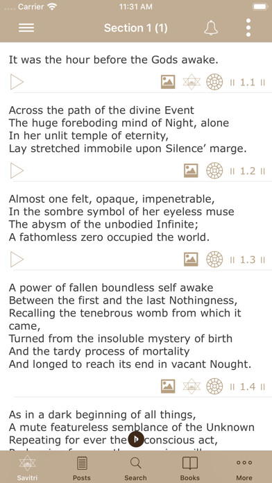 Emulate iPhone app Savitri by Sri Aurobindo using MyAndroid Emulate iPhone app Savitri by Sri Aurobindo using MyAndroid