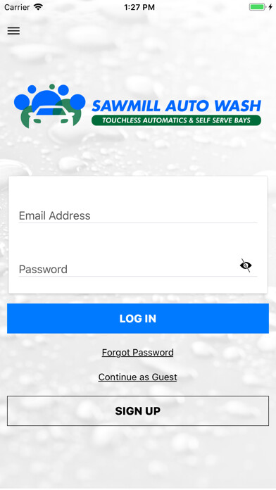 Emulate iPhone app Sawmill Auto Wash using MyAndroid Emulate iPhone app Sawmill Auto Wash using MyAndroid