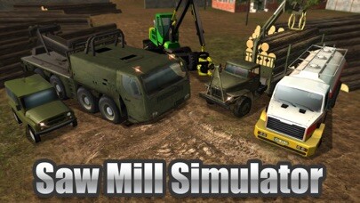 Emulate iPhone app Sawmill Driver Simulator 3D using MyAndroid