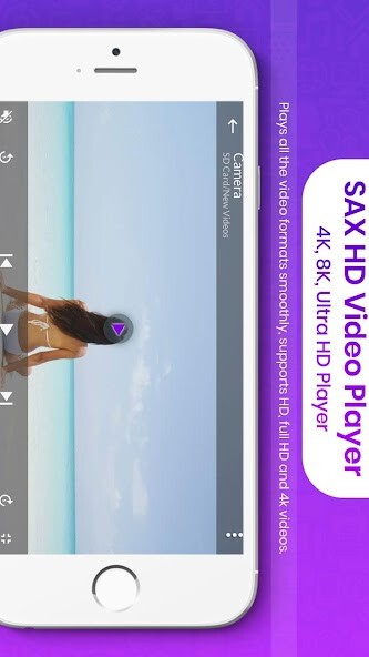 Run android online APK SAX HD Video Player - 4K, 8K, Ultra HD Player from MyAndroid or emulate SAX HD Video Player - 4K, 8K, Ultra HD Player using MyAndroid