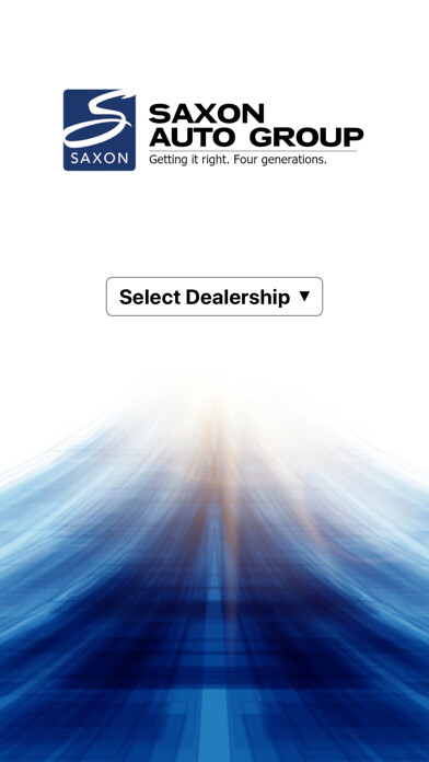 Emulate iPhone app Saxon Auto Group using MyAndroid