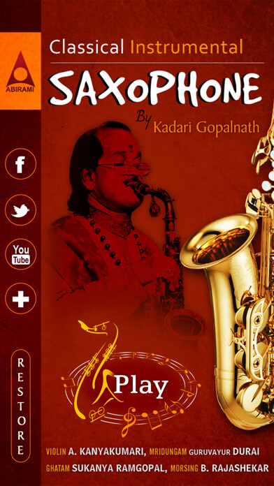 Emulate iPhone app Saxophone - Kadri Gopalnath using MyAndroid Emulate iPhone app Saxophone - Kadri Gopalnath using MyAndroid