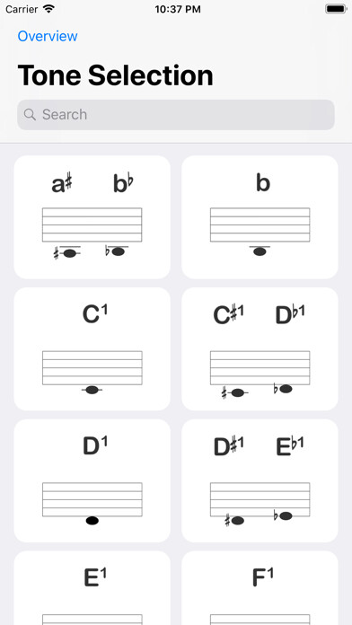 Emulate iPhone app Saxophone - the App using MyAndroid