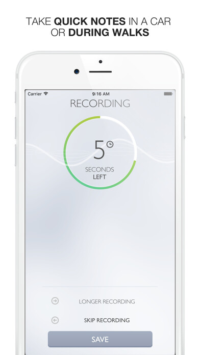 Emulate iPhone app Say&Go Voice Notes and Inbox using MyAndroid
