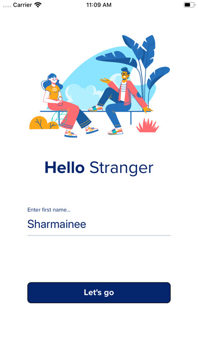 Emulate iPhone app SayHey - Random Local Chat using MyAndroid