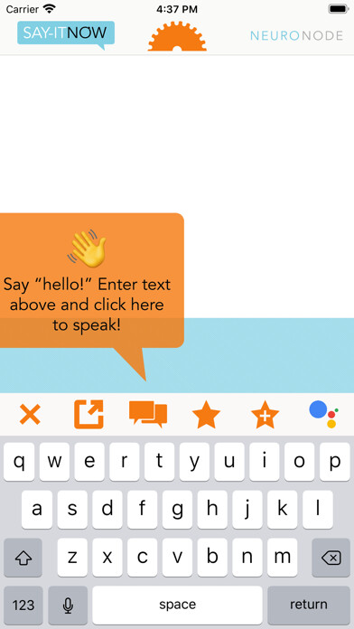 Emulate iPhone app Say-It NOW AI using MyAndroid Emulate iPhone app Say-It NOW AI using MyAndroid