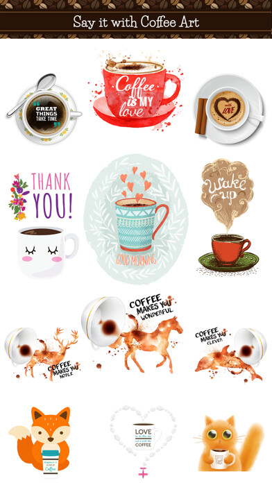 Emulate iPhone app Say it with Coffee Art using MyAndroid Emulate iPhone app Say it with Coffee Art using MyAndroid
