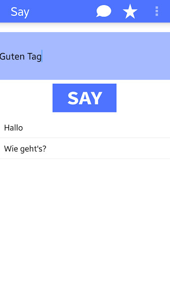 Run android online APK Say - Text to Speech from MyAndroid or emulate Say - Text to Speech using MyAndroid Run android online APK Say - Text to Speech from MyAndroid or emulate Say - Text to Speech using MyAndroid