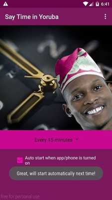Emulate Android APK Say time in Yoruba (FREE) Emulate Android APK Say time in Yoruba (FREE)