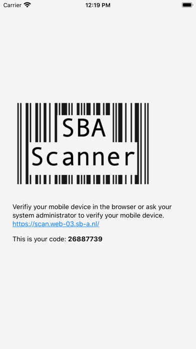 Emulate iPhone app SBA Scan using MyAndroid Emulate iPhone app SBA Scan using MyAndroid