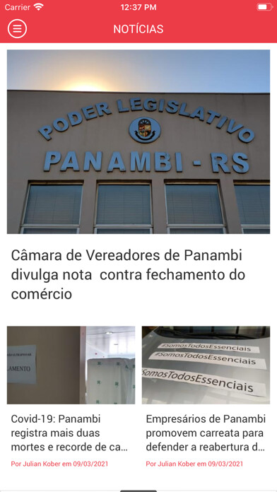 Emulate iPhone app SB Comunicações using MyAndroid Emulate iPhone app SB Comunicações using MyAndroid