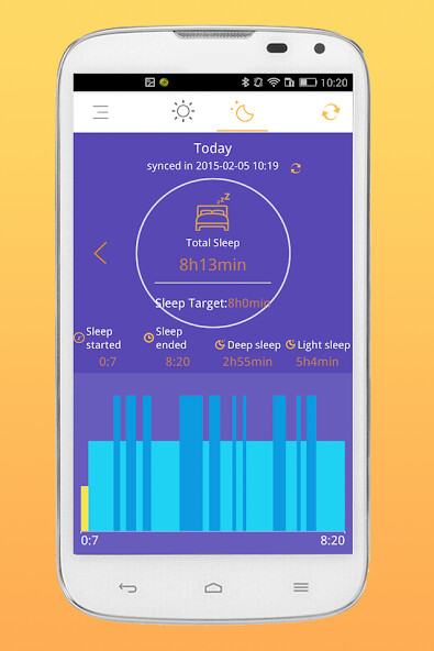 Run android online APK Sbracelet from MyAndroid or emulate Sbracelet using MyAndroid