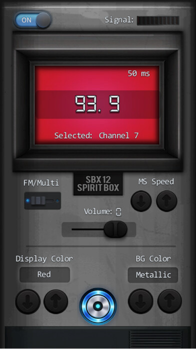 Emulate iPhone app SBX 12 Spirit Box using MyAndroid