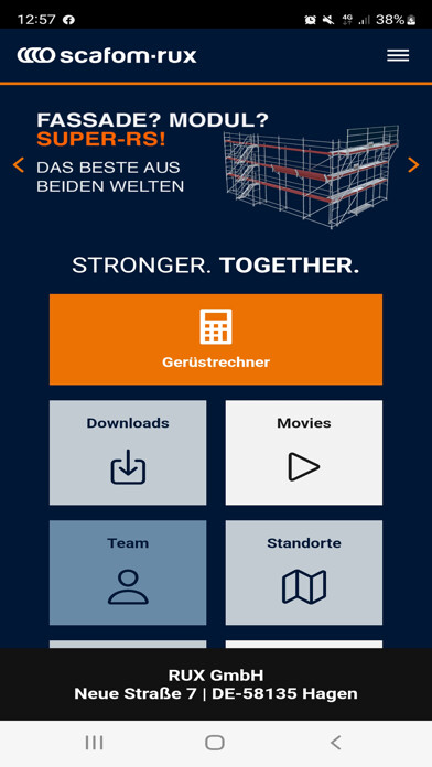Emulate iPhone app Scafom-rux App using MyAndroid Emulate iPhone app Scafom-rux App using MyAndroid