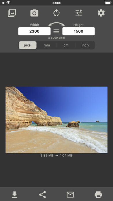Emulate iPhone app Scale To Fill using MyAndroid
