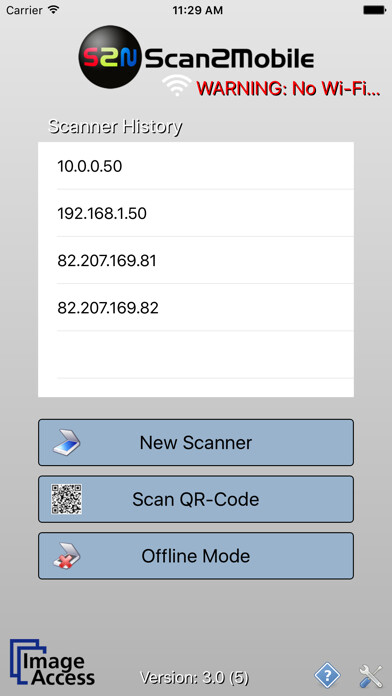 Emulate iPhone app Scan2Mobile using MyAndroid Emulate iPhone app Scan2Mobile using MyAndroid