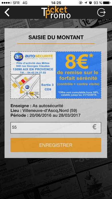Emulate iPhone app Scan annonceur TP using MyAndroid