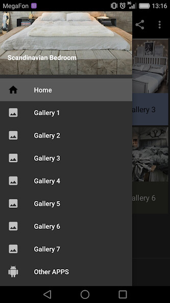 Run android online APK Scandinavian Bedroom from MyAndroid or emulate Scandinavian Bedroom using MyAndroid