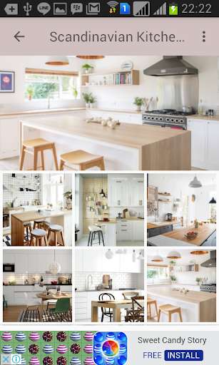 Run android online APK Scandinavian Kitchen Designs wallpaper from MyAndroid or emulate Scandinavian Kitchen Designs wallpaper using MyAndroid