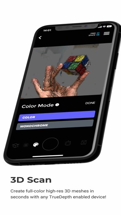 Emulate iPhone app Scandy Pro: 3D Scanner, 3D App using MyAndroid Emulate iPhone app Scandy Pro: 3D Scanner, 3D App using MyAndroid