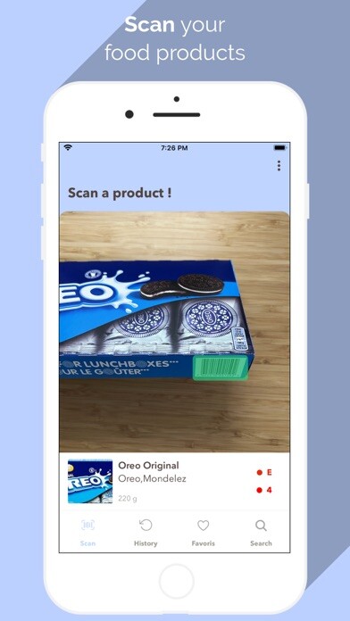 Emulate iPhone app ScanFood - Scan food products using MyAndroid Emulate iPhone app ScanFood - Scan food products using MyAndroid
