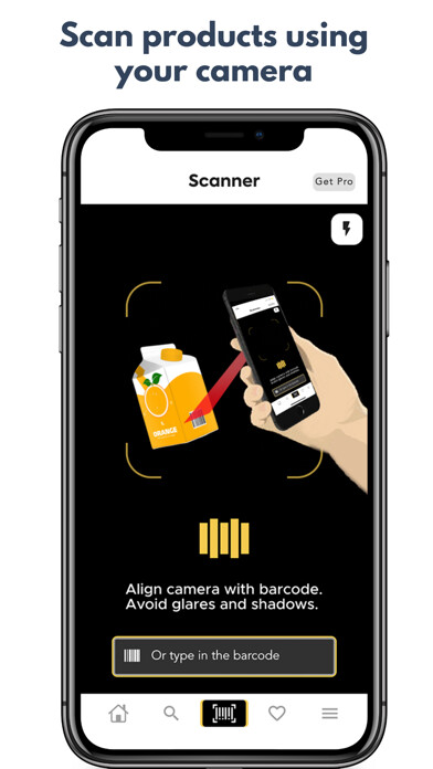 Emulate iPhone app Scan Halal using MyAndroid