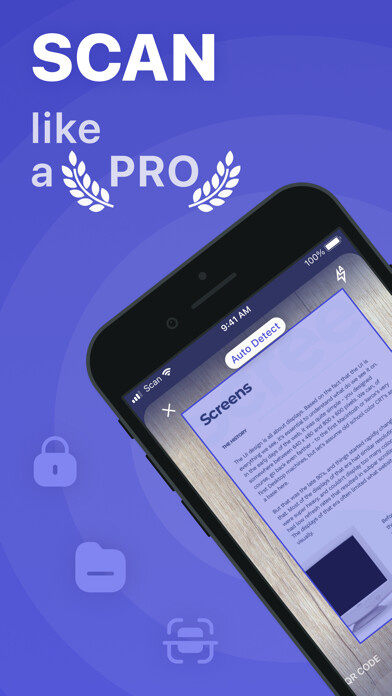 Emulate iPhone app ScanMaster: Scan & Share Docs using MyAndroid