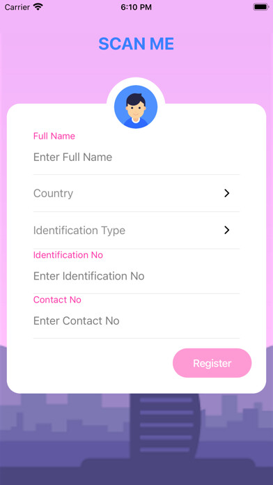 Emulate iPhone app Scan Me (CALMS) using MyAndroid