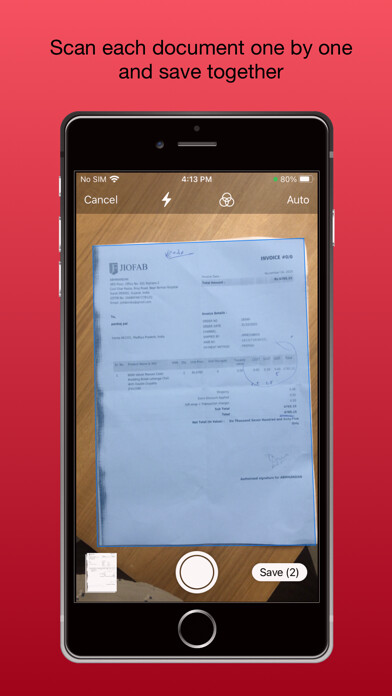 Emulate iPhone app Scanme - Create document PDF using MyAndroid Emulate iPhone app Scanme - Create document PDF using MyAndroid