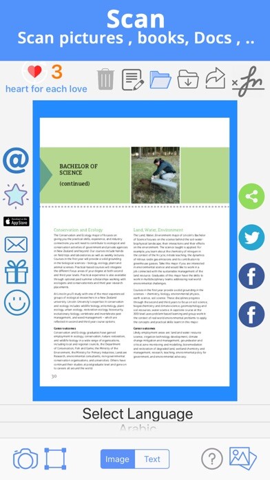 Emulate iPhone app Scannable Docs Copier ترجمه نص using MyAndroid