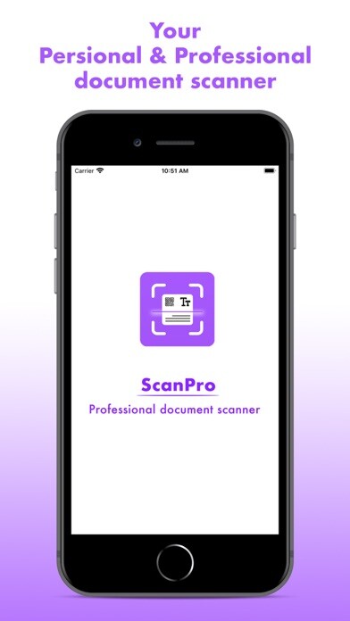 Emulate iPhone app Scanner App - PDF Scan Pro using MyAndroid