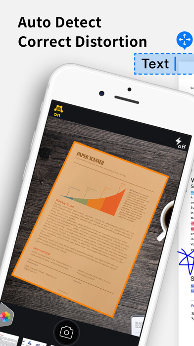 Emulate iPhone app Scanner App - Scan & Edit PDF using MyAndroid