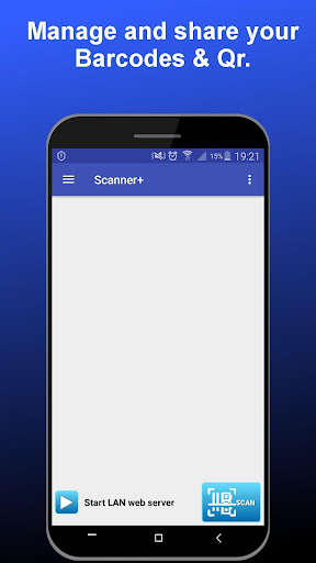 Run android online APK Scanner+ (Barcode & Qr) from MyAndroid or emulate Scanner+ (Barcode & Qr) using MyAndroid Run android online APK Scanner+ (Barcode & Qr) from MyAndroid or emulate Scanner+ (Barcode & Qr) using MyAndroid