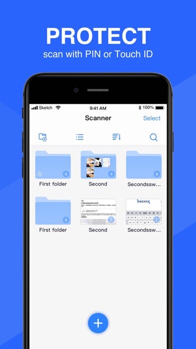 Emulate iPhone app Scanner for PDF using MyAndroid