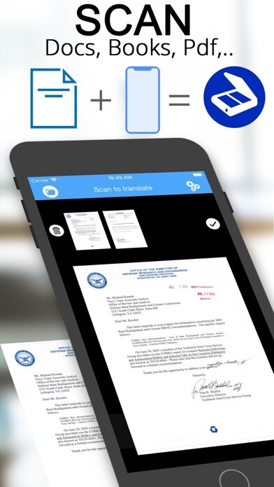 Emulate iPhone app Scanner translator ترجمه مترجم using MyAndroid Emulate iPhone app Scanner translator ترجمه مترجم using MyAndroid
