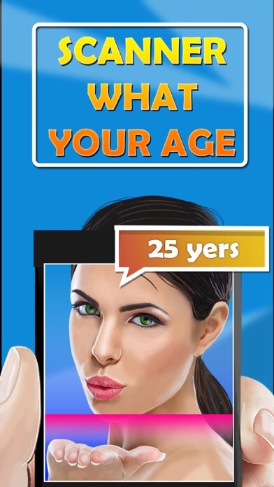 Emulate iPhone app Scanner What Your Age using MyAndroid
