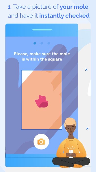 Emulate iPhone app scanoma - mole check using MyAndroid Emulate iPhone app scanoma - mole check using MyAndroid