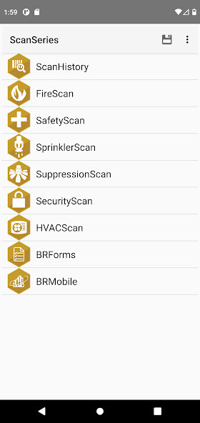 Emulate iPhone app ScanSeries using MyAndroid